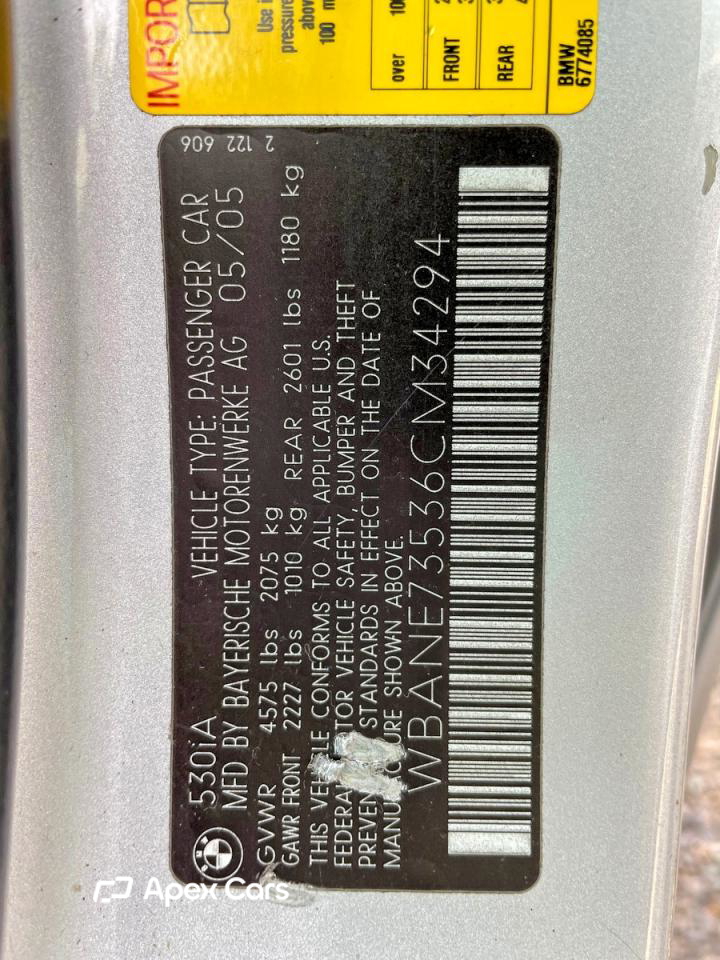 BMW Series 5 2006