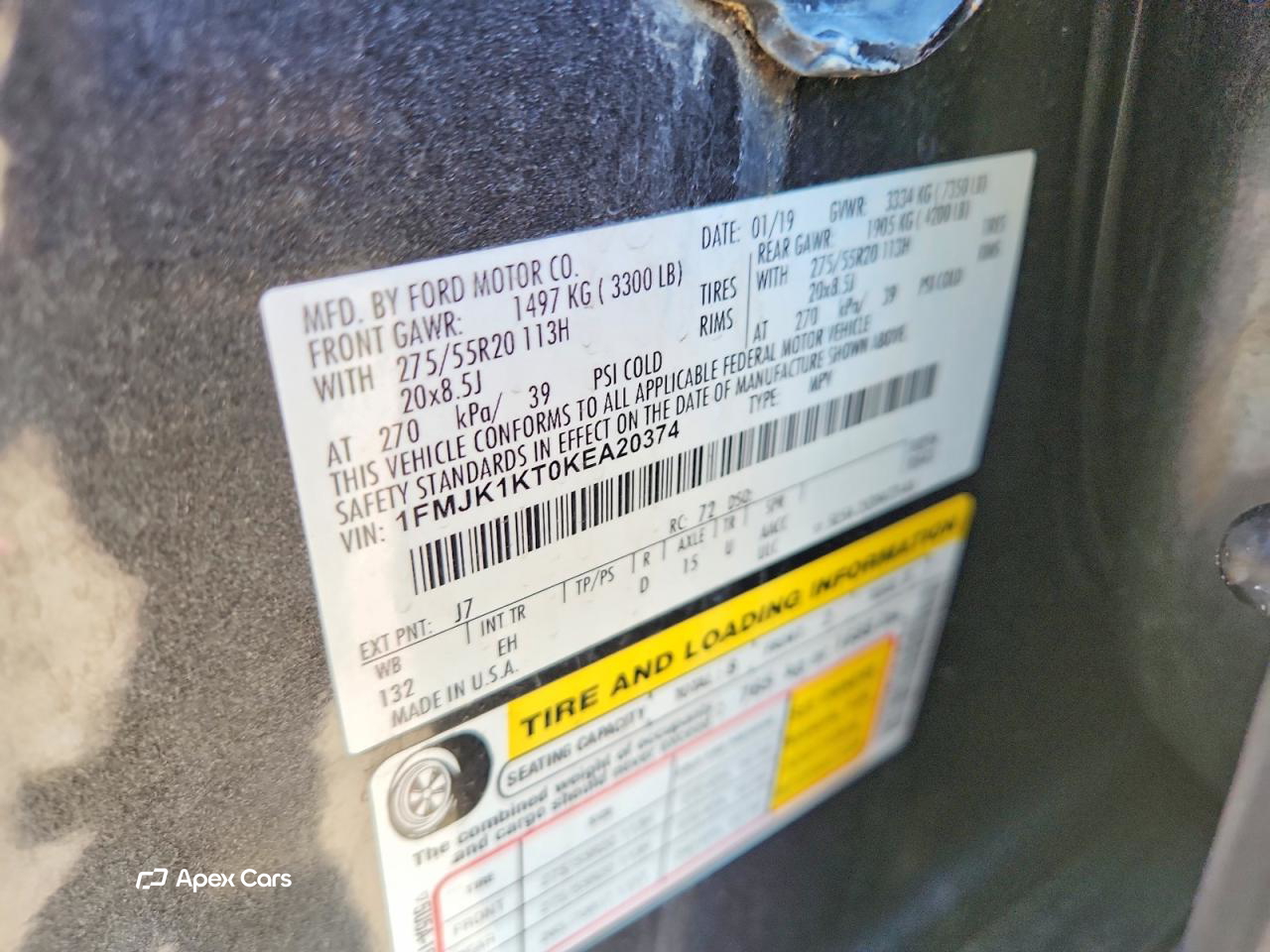 Ford Expedition 2019