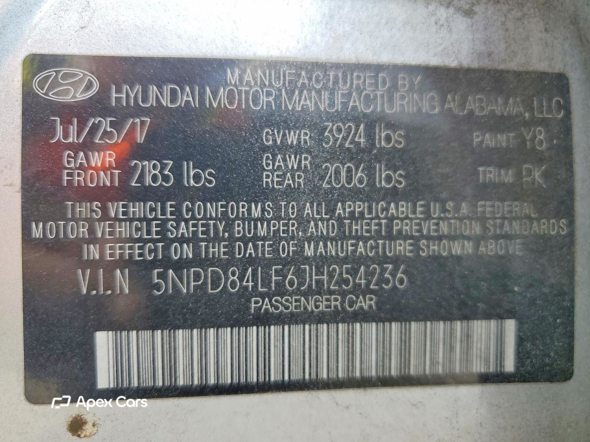 Hyundai Elantra 2018
