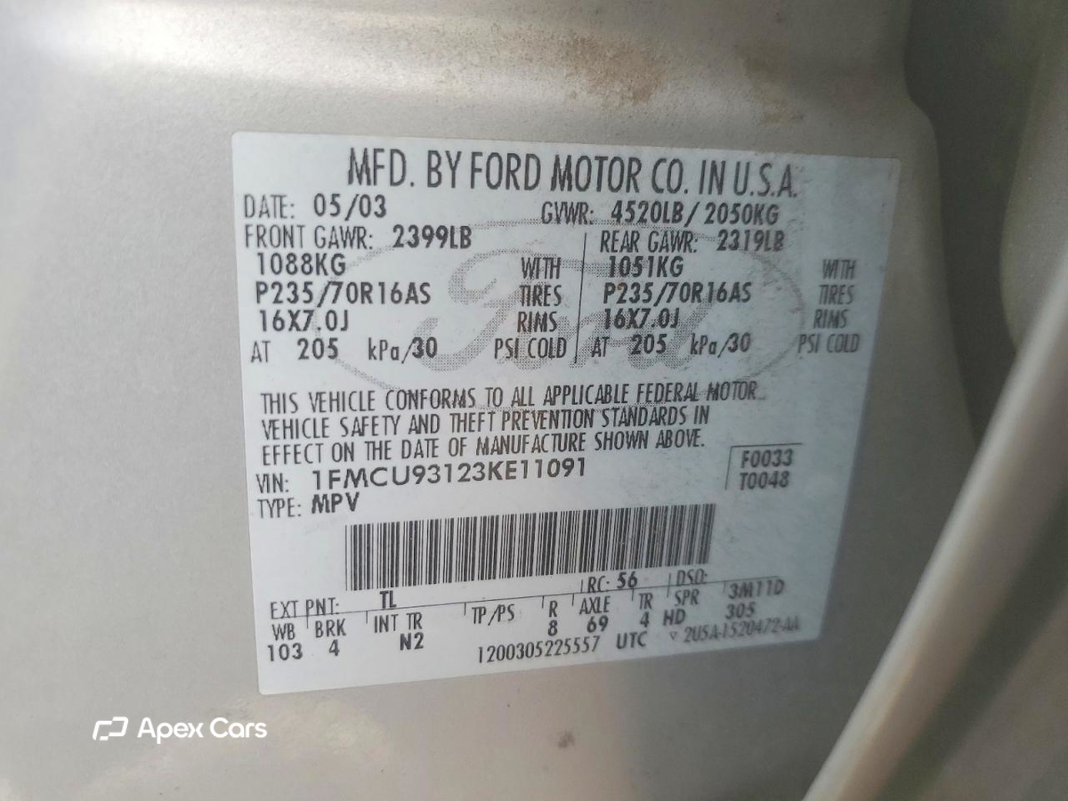 Ford Escape 2003