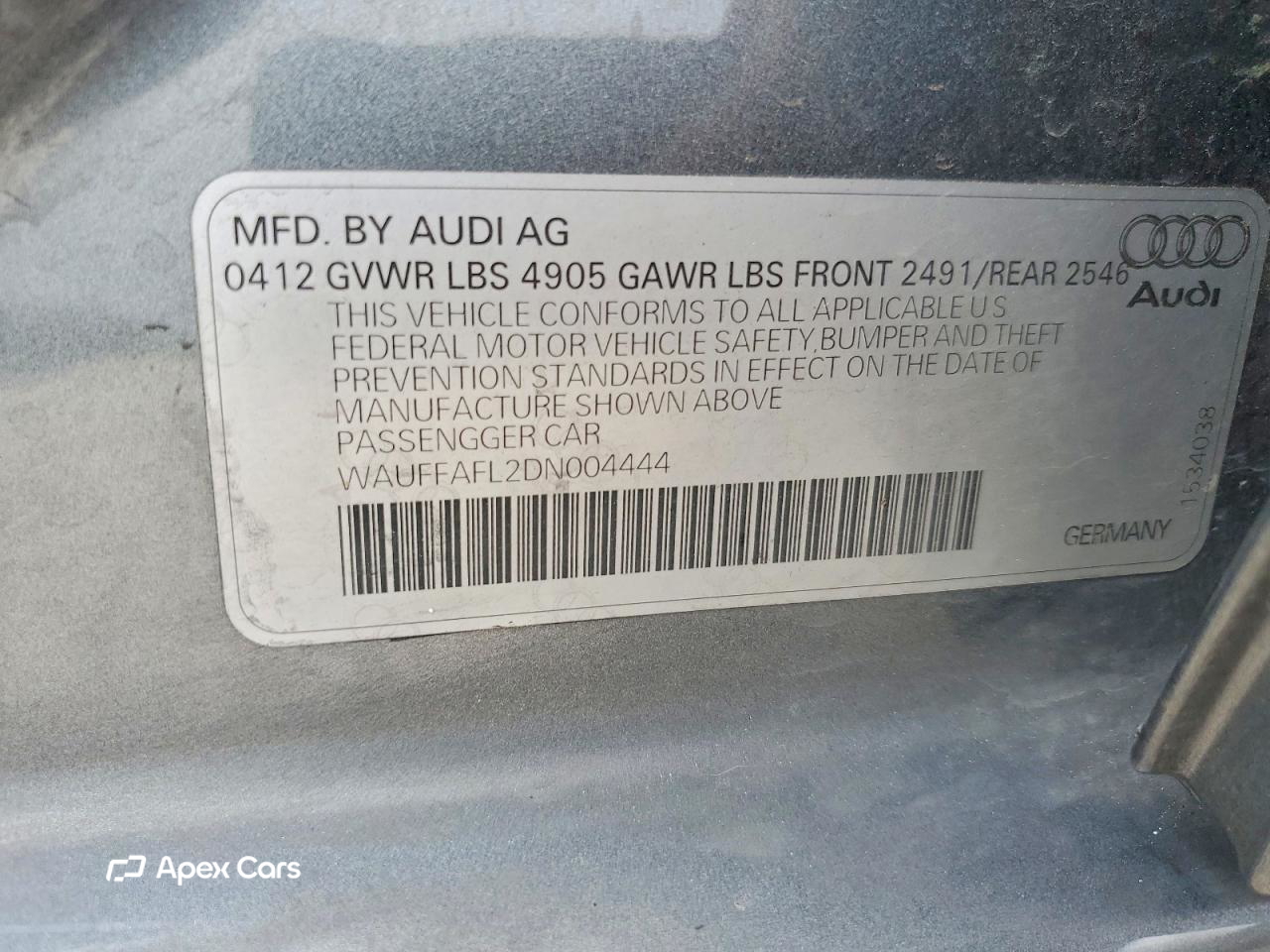 Audi A4 2013