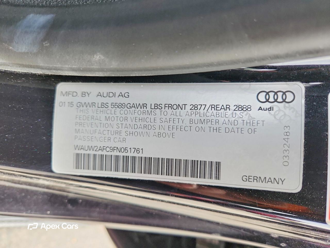 Audi S7 2015