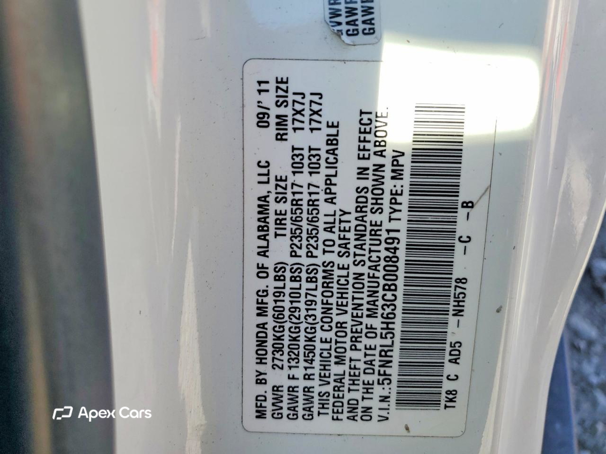 Honda Odyssey 2012