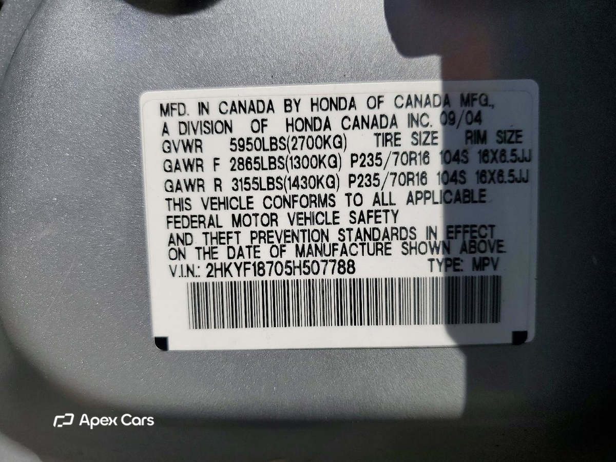 Honda Pilot 2005