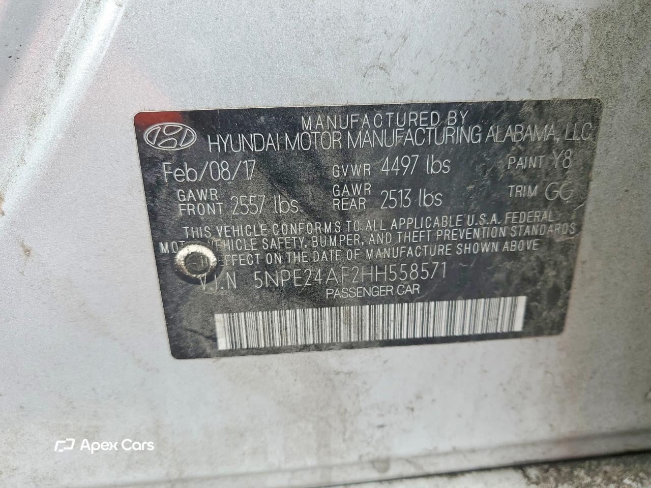 Hyundai Sonata 2017