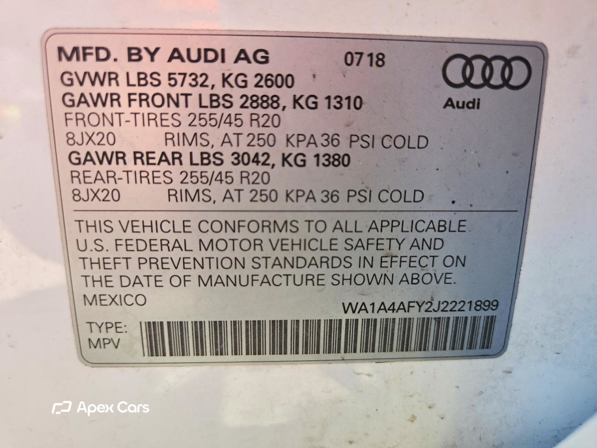 Audi SQ5 2018