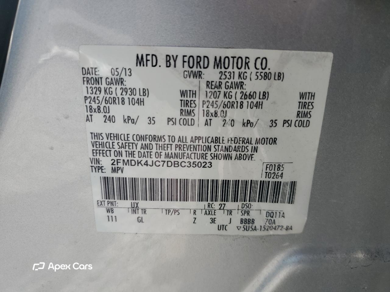 Ford Edge 2013
