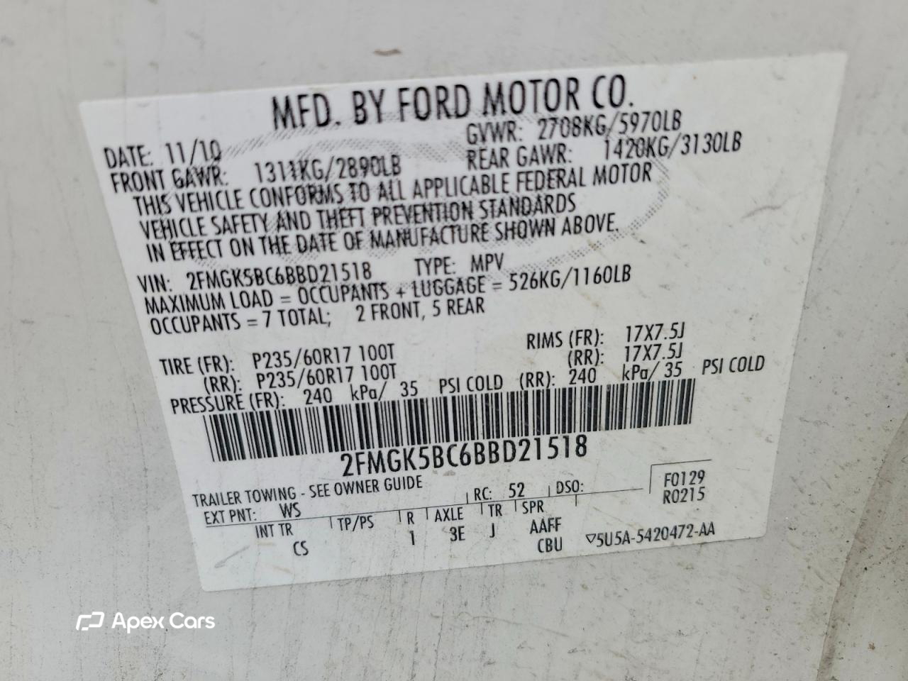 Ford Flex 2011