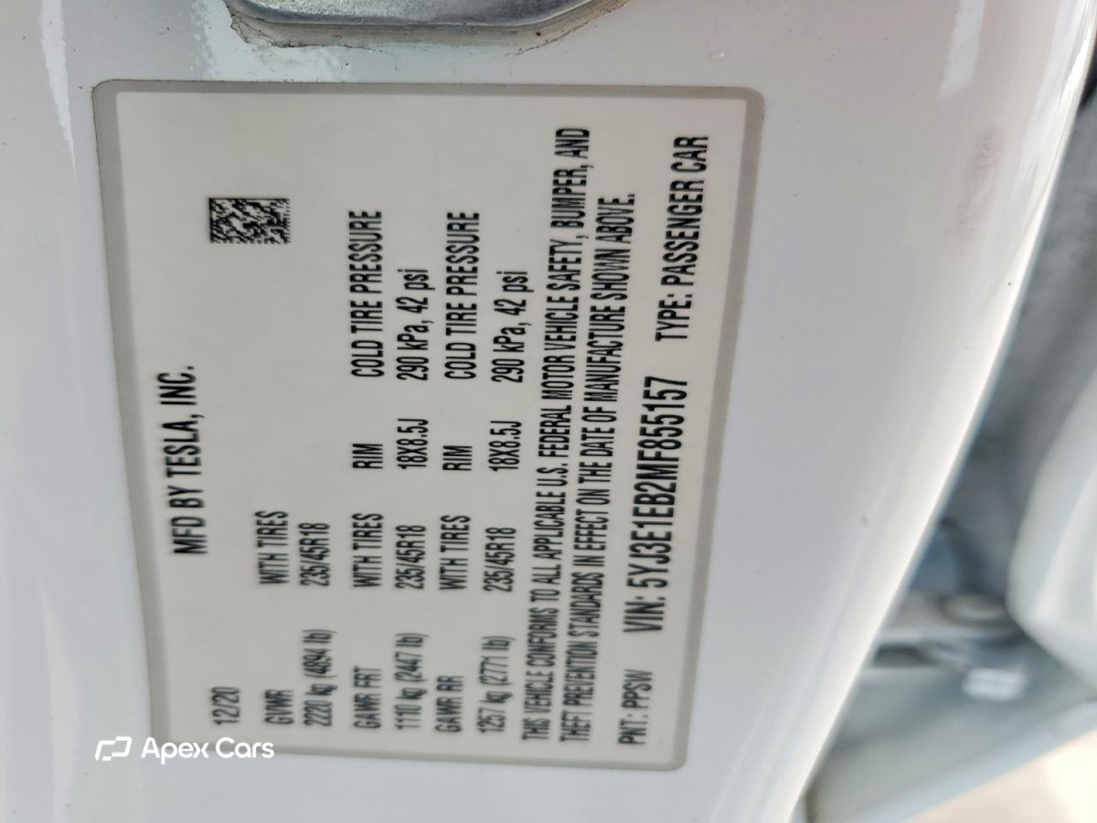 Tesla Model 3 2021