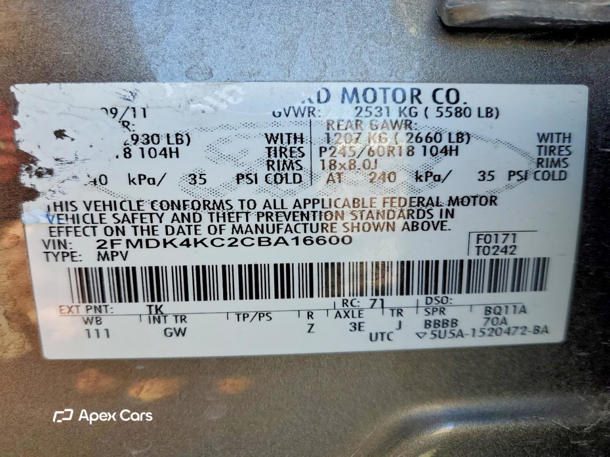 Ford Edge 2012