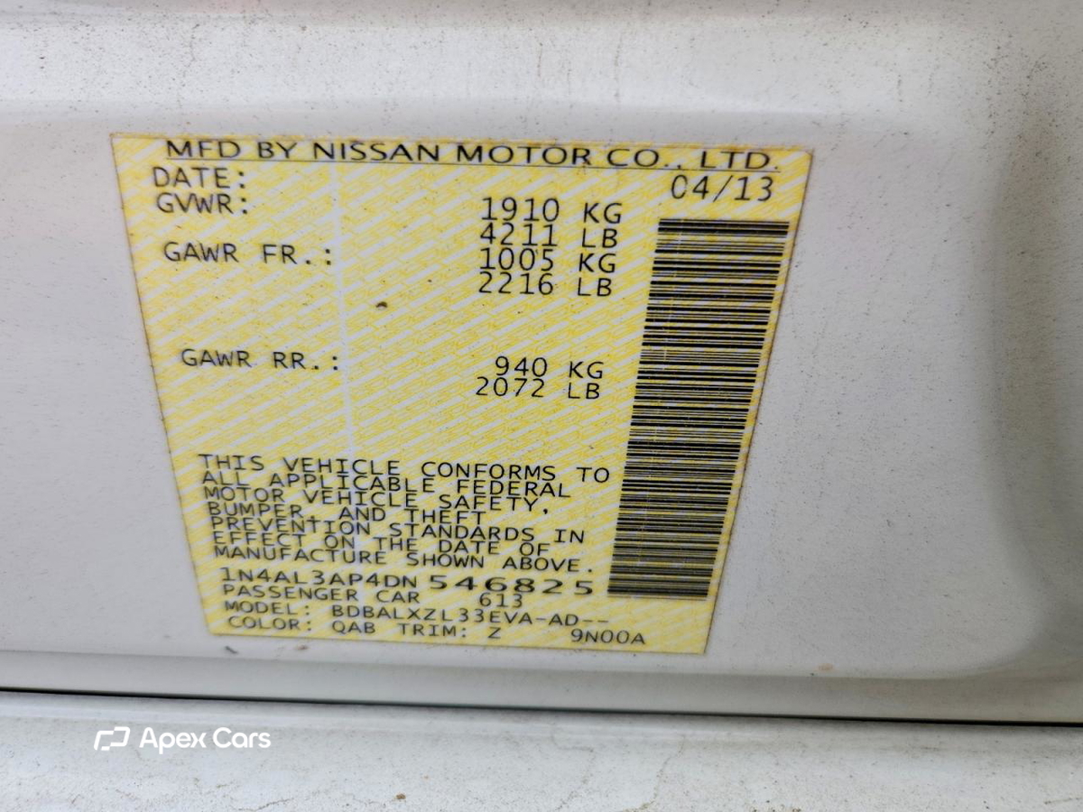 Nissan Altima 2013