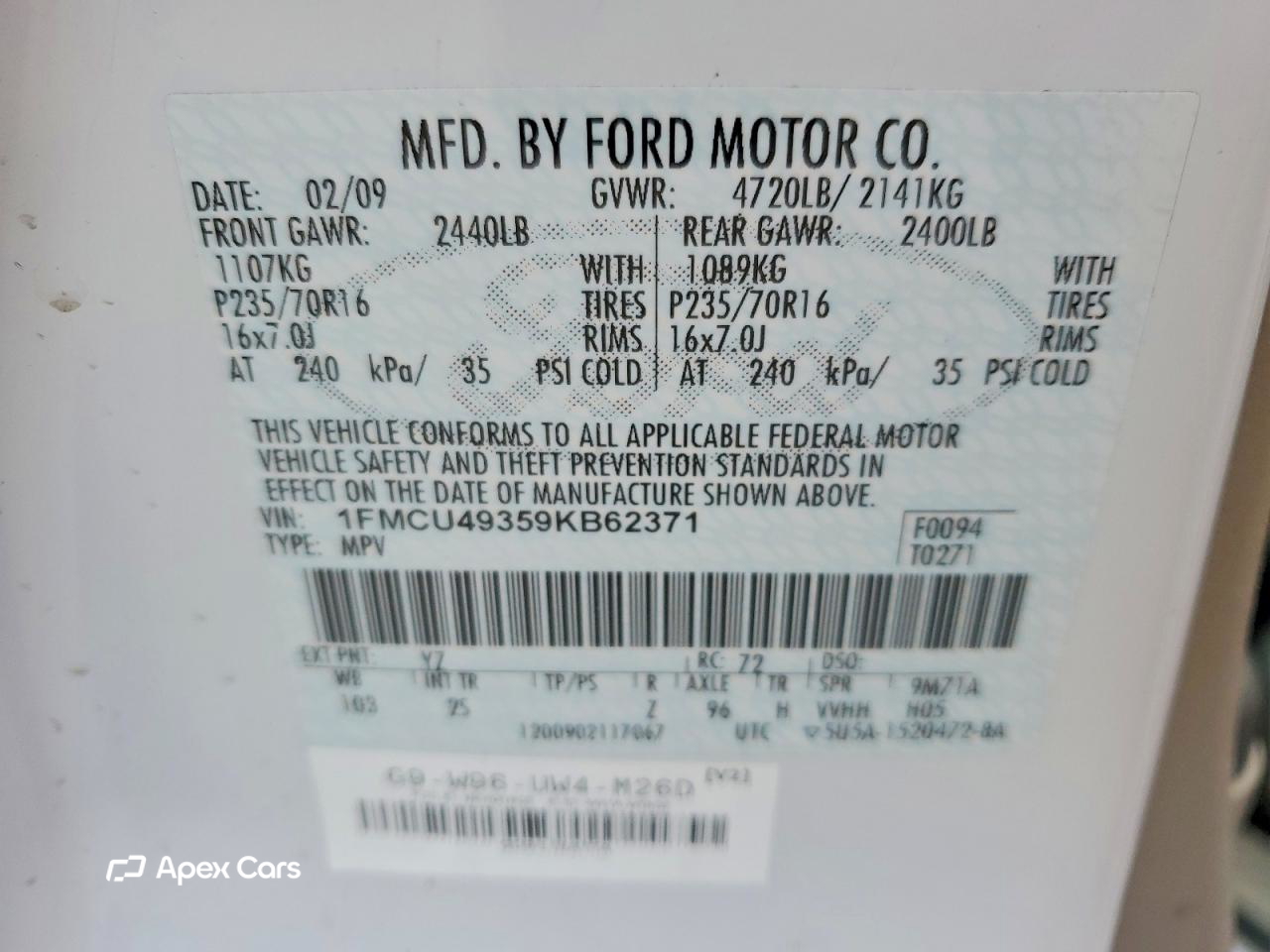 Ford Escape 2009
