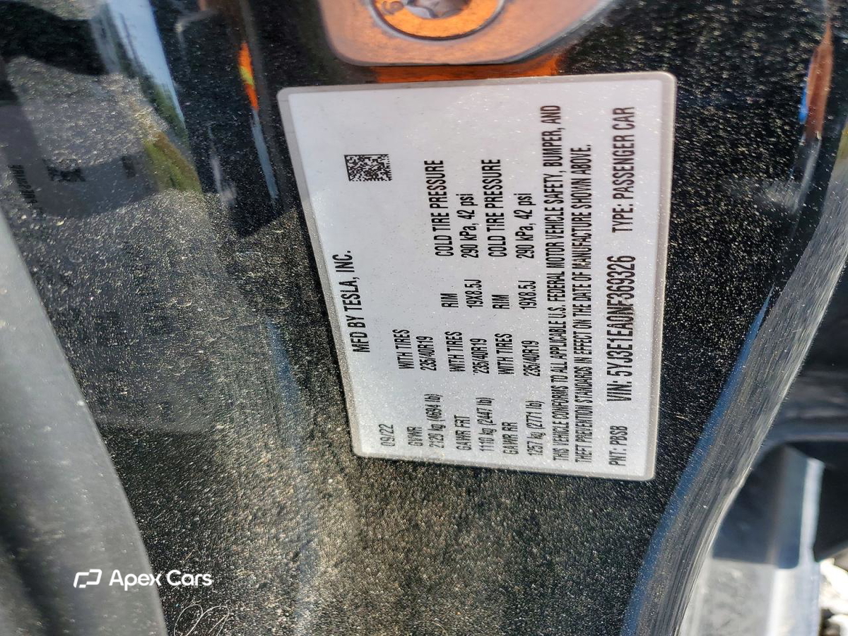 Tesla Model 3 2022