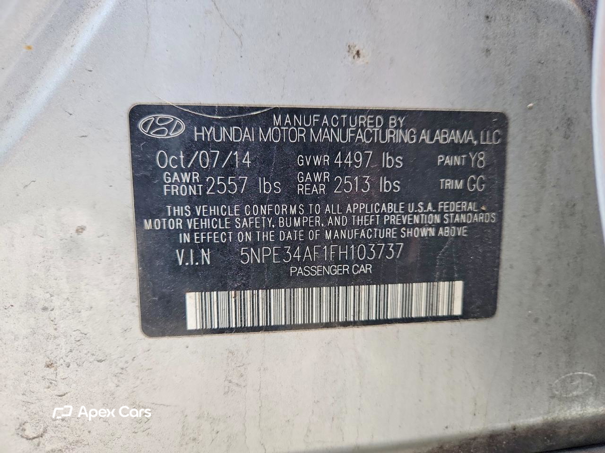 Hyundai Sonata 2015