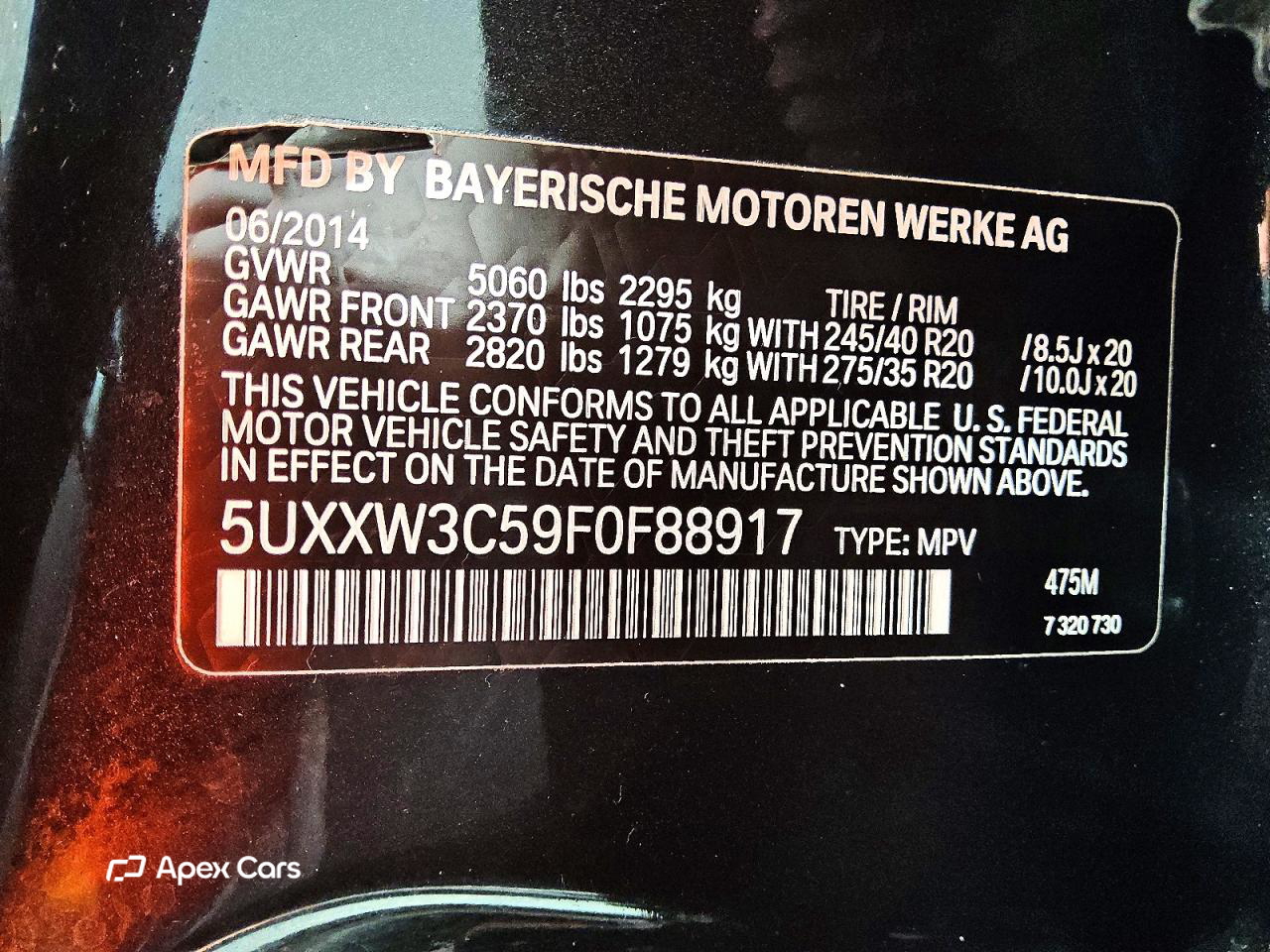 BMW X4 2015