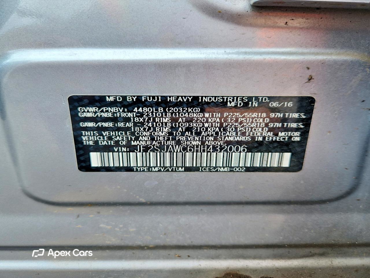 Subaru Forester 2017