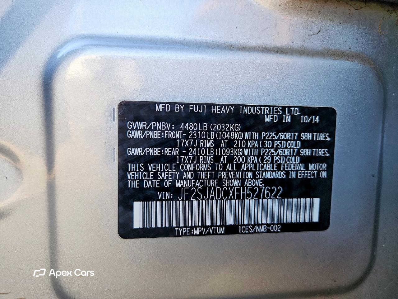 Subaru Forester 2015