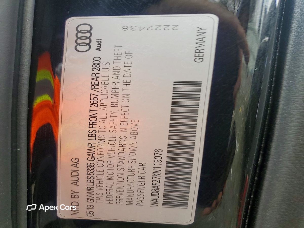 Audi A6 2019