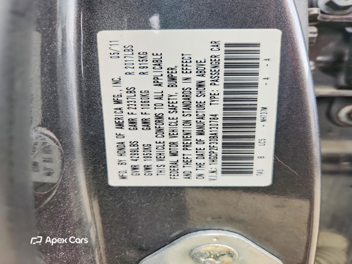 Honda Accord 2011