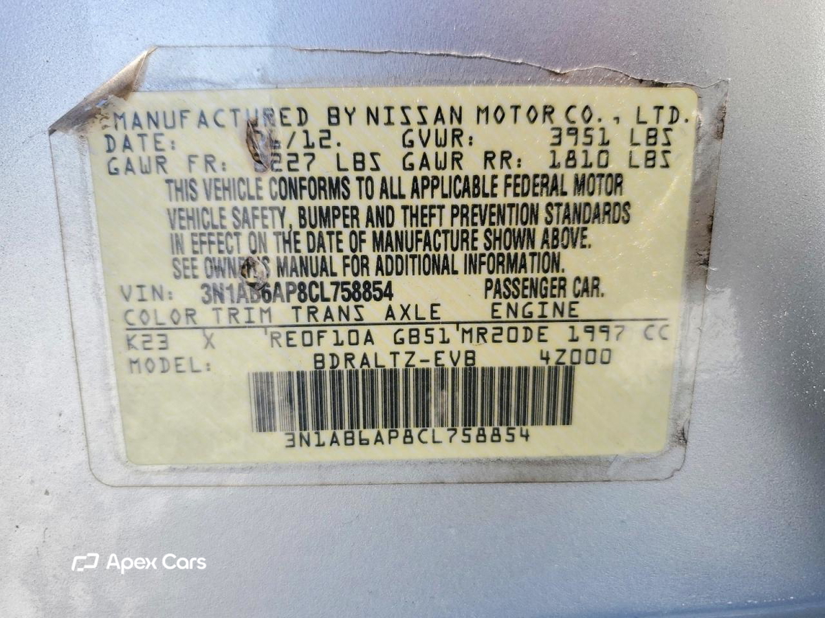 Nissan Sentra 2012