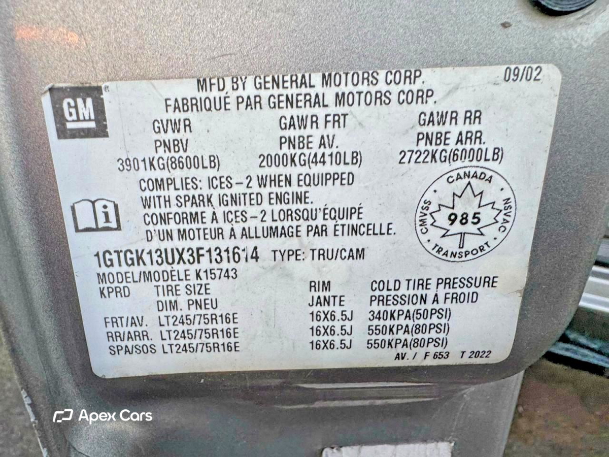 GMC Sierra 2003