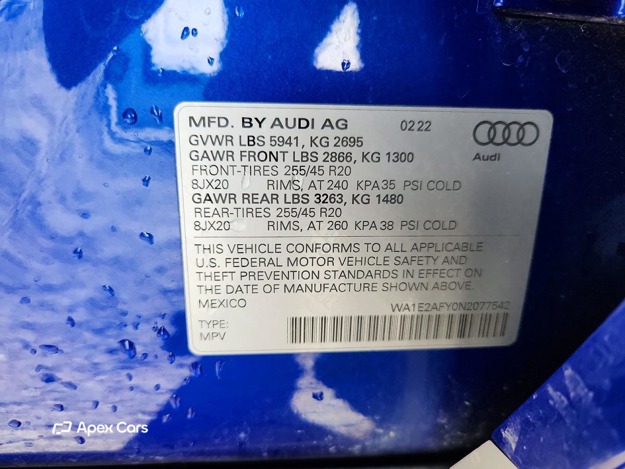 Audi Q5 2022