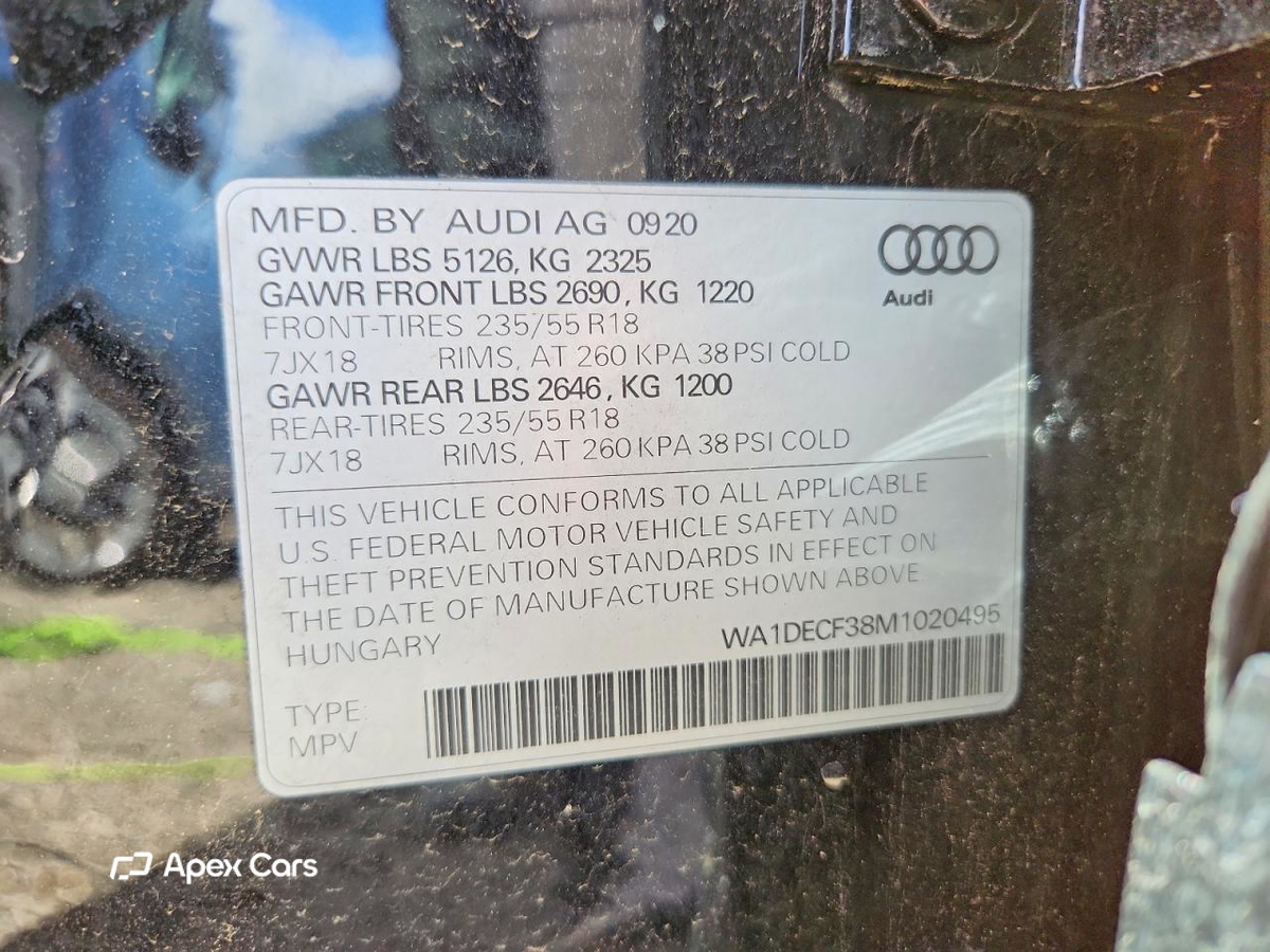 Audi Q3 2021