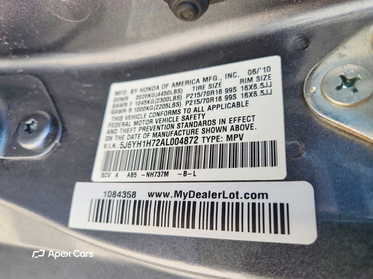 Honda Element 2010