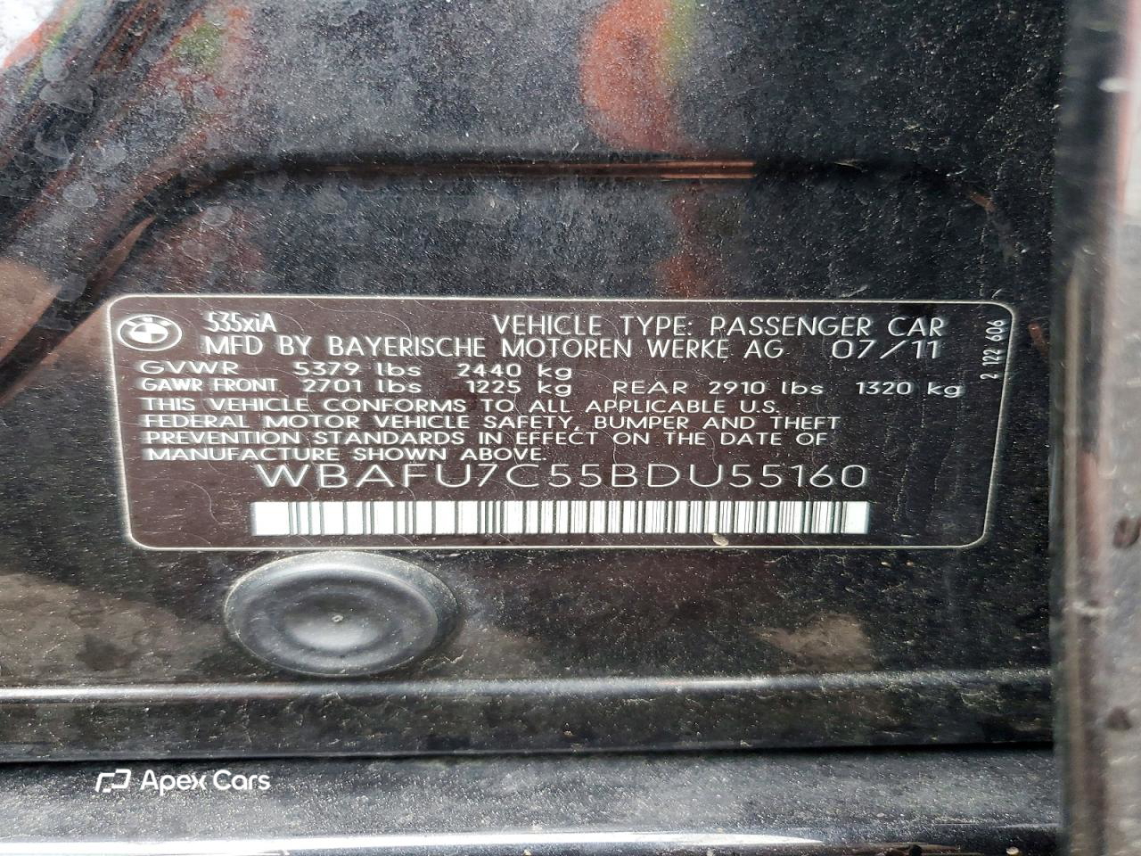 BMW Series 5 2011