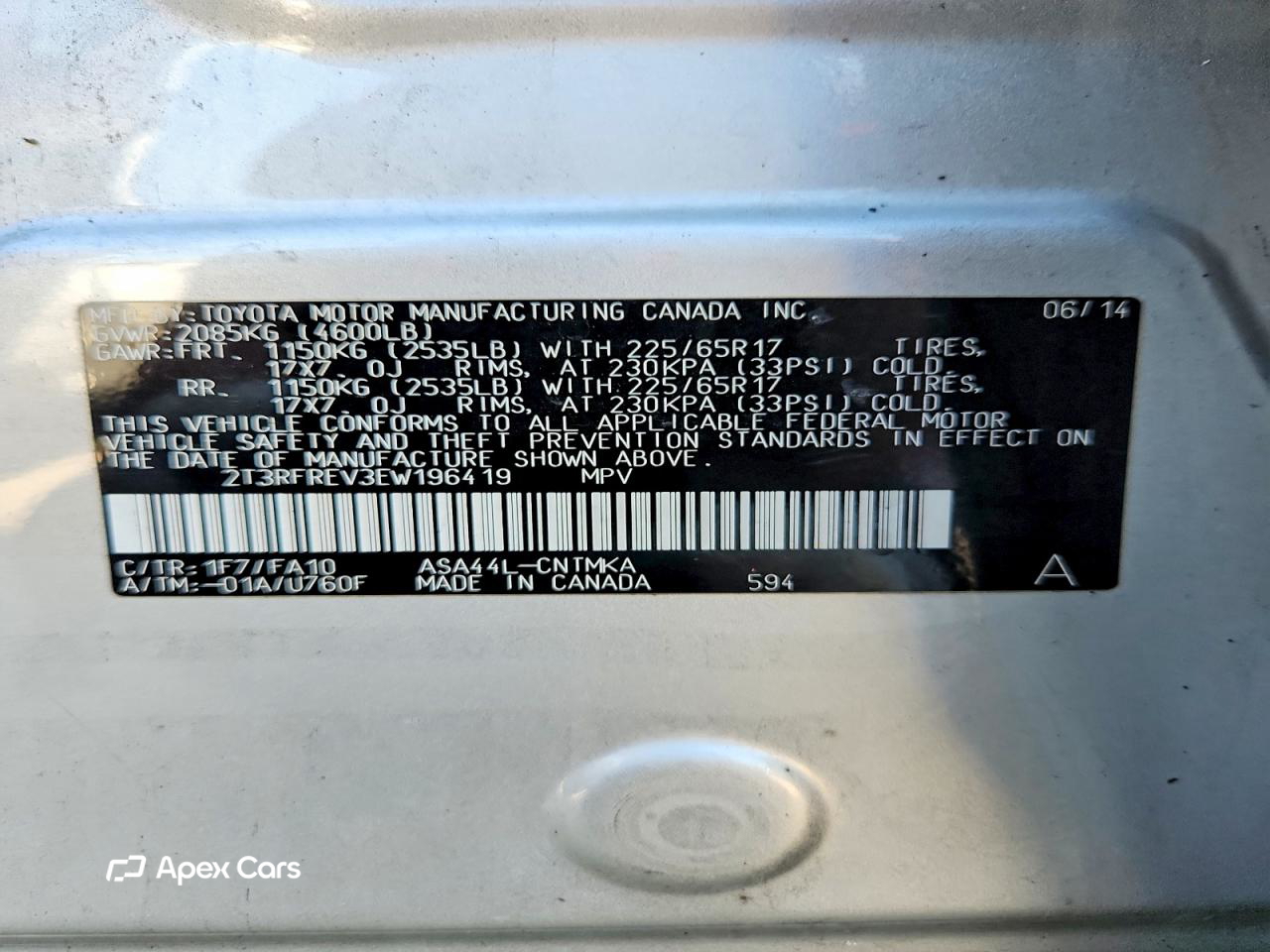 Toyota RAV 4 2014