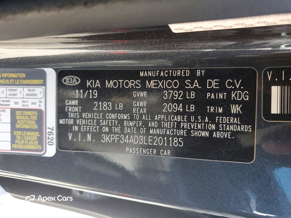 Kia Forte 2020
