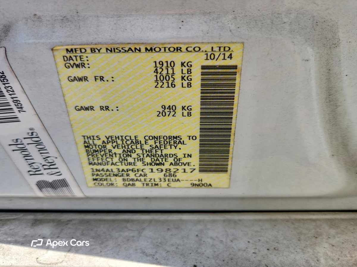 Nissan Altima 2015