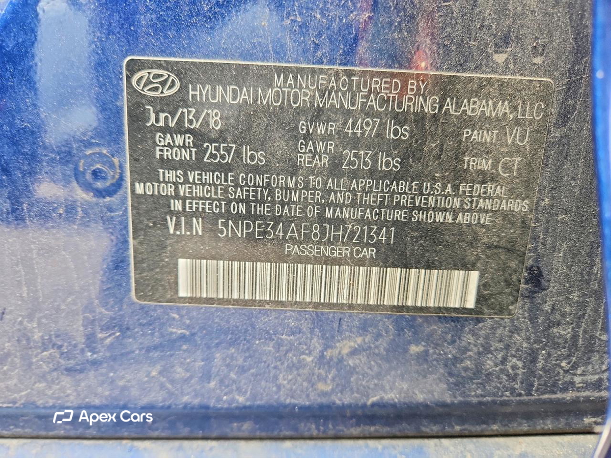 Hyundai Sonata 2018