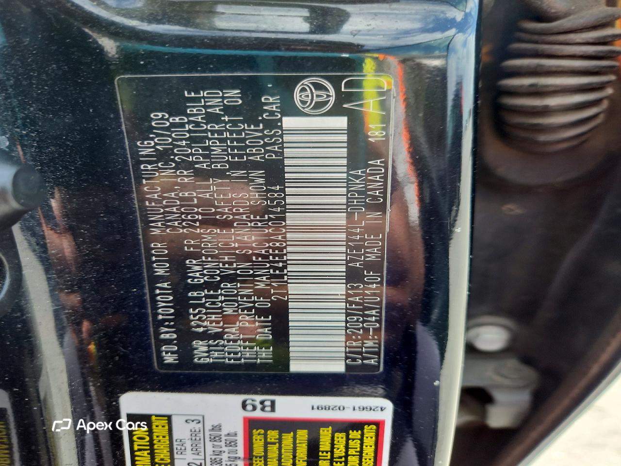 Toyota Matrix 2010