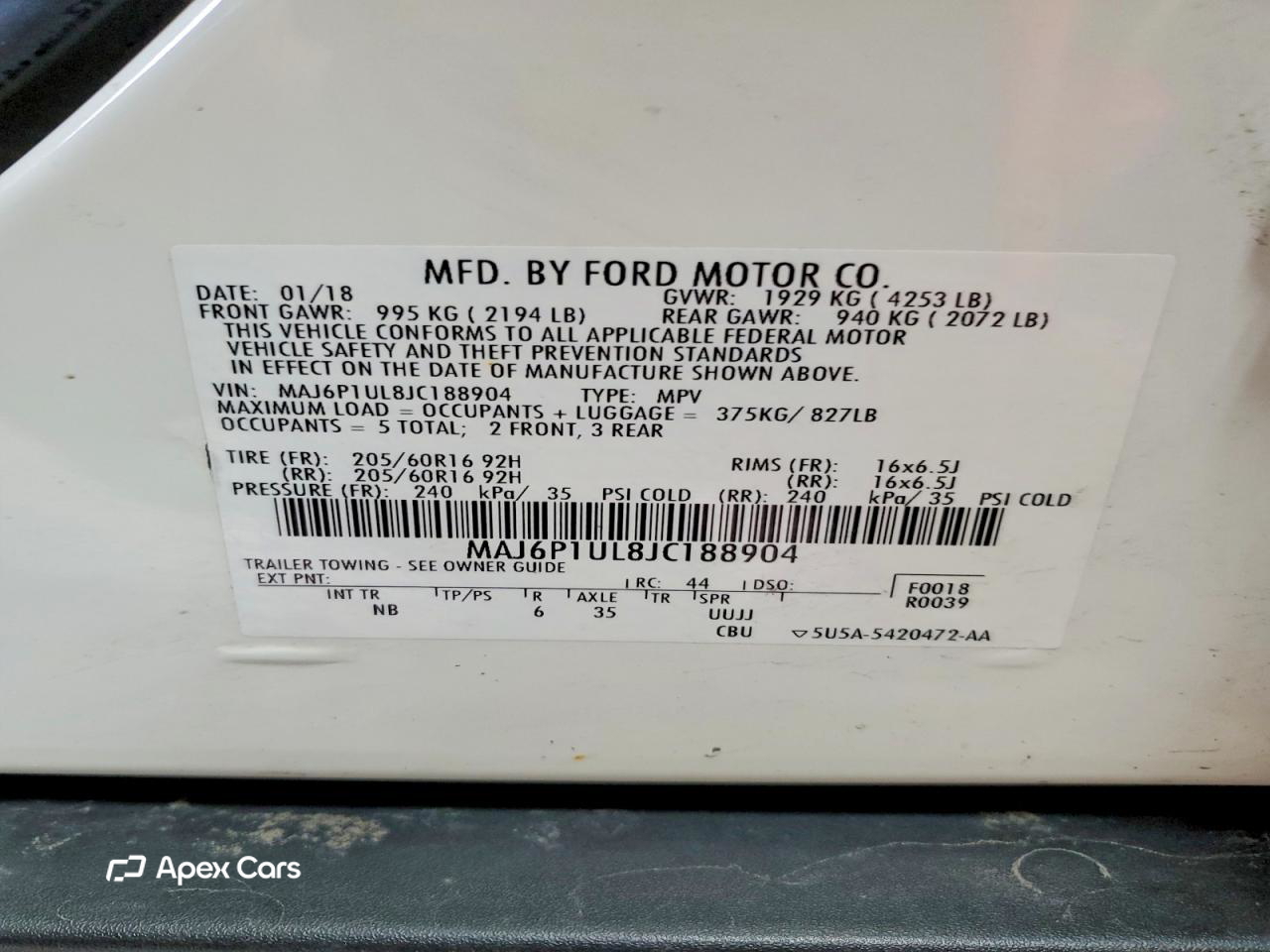 Ford EcoSport 2018