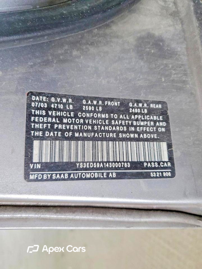 Saab 9-5 2004