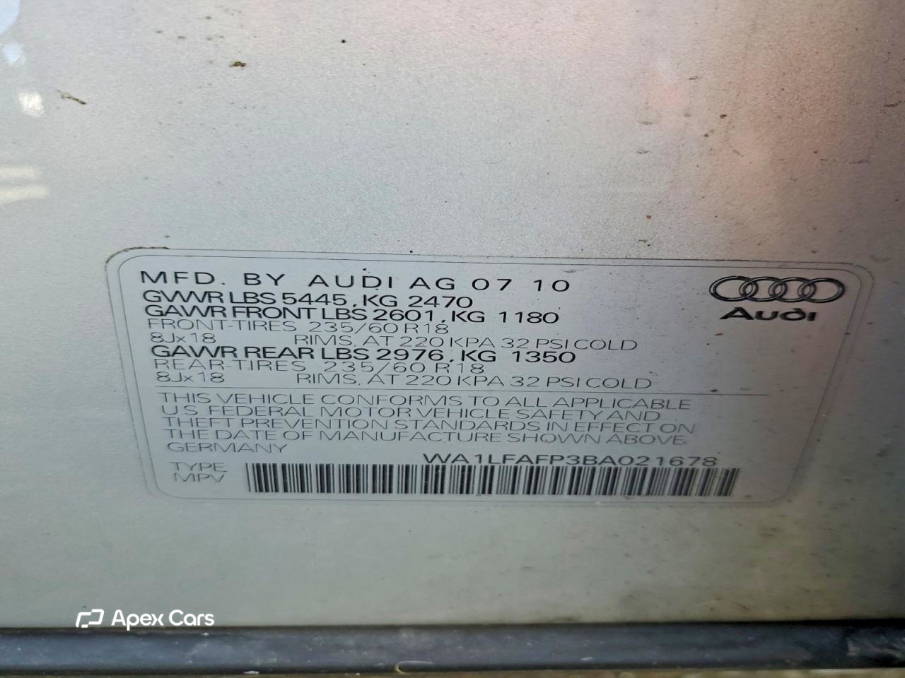Audi Q5 2011