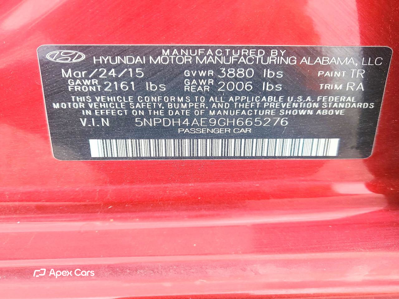 Hyundai Elantra 2016