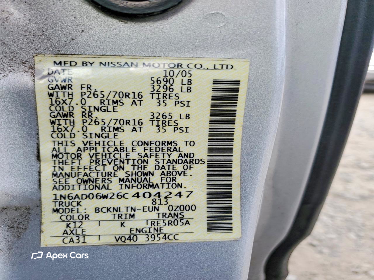 Nissan Navara (Frontier) 2006