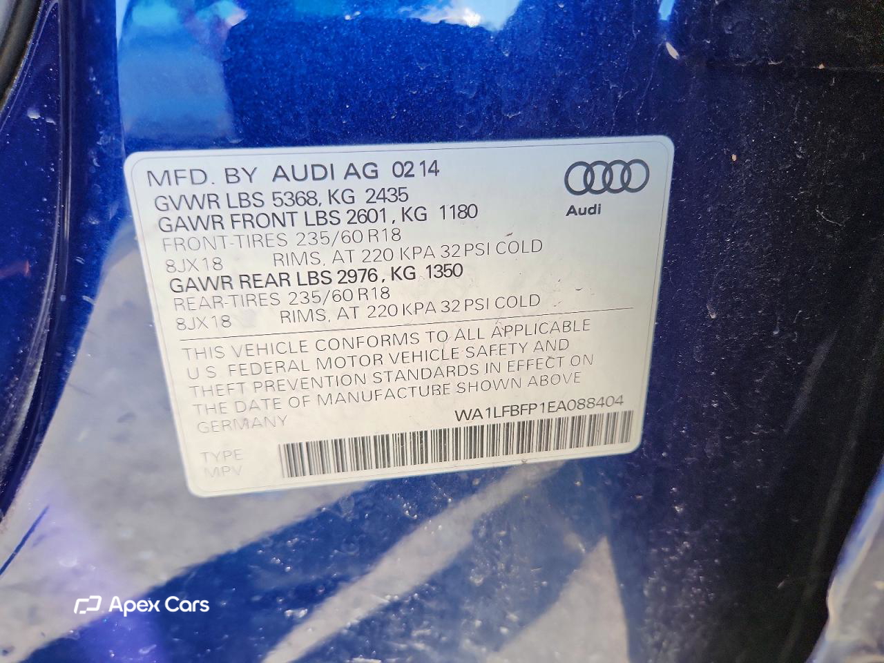 Audi Q5 2014
