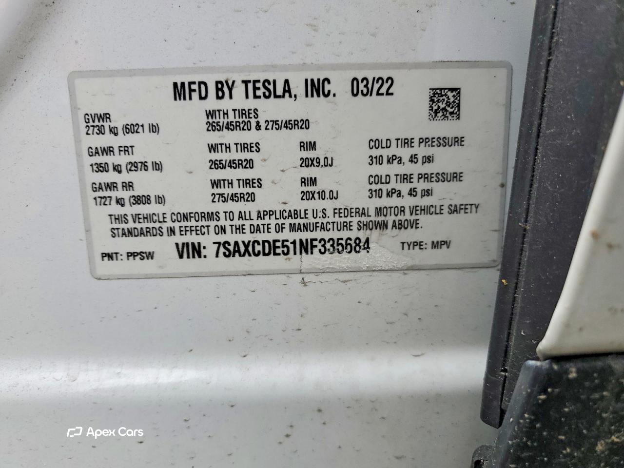 Tesla Model X 2022