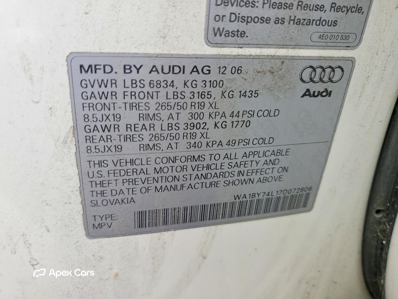 Audi Q7 2007