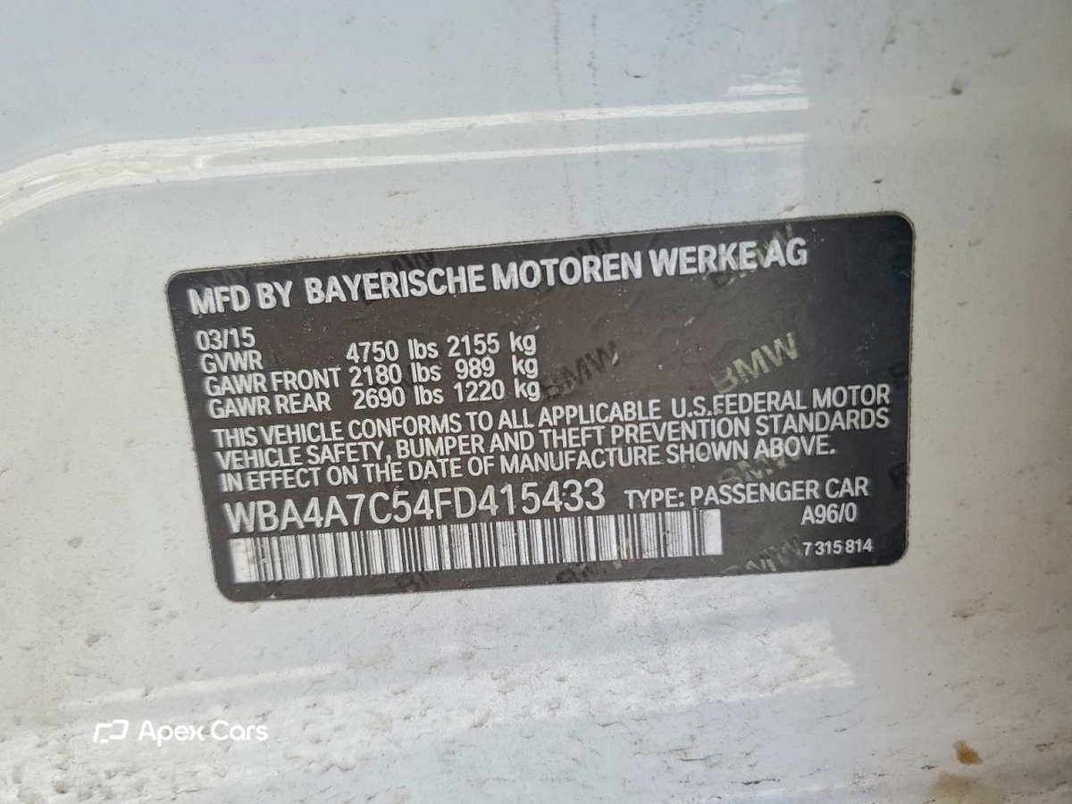 BMW Series 4 2015