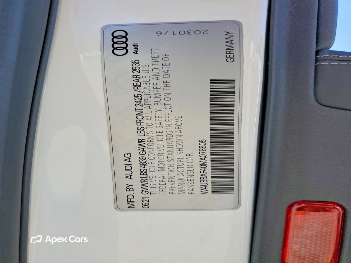 Audi A4 2021