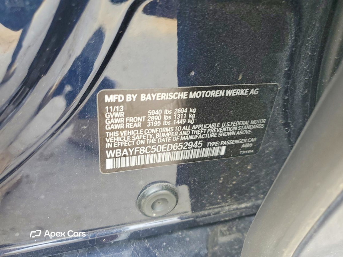 BMW Series 7 2014
