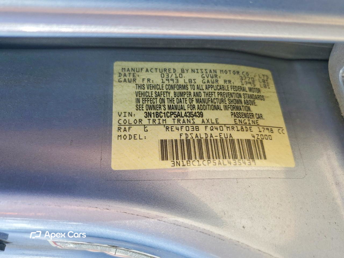 Nissan Versa 2010