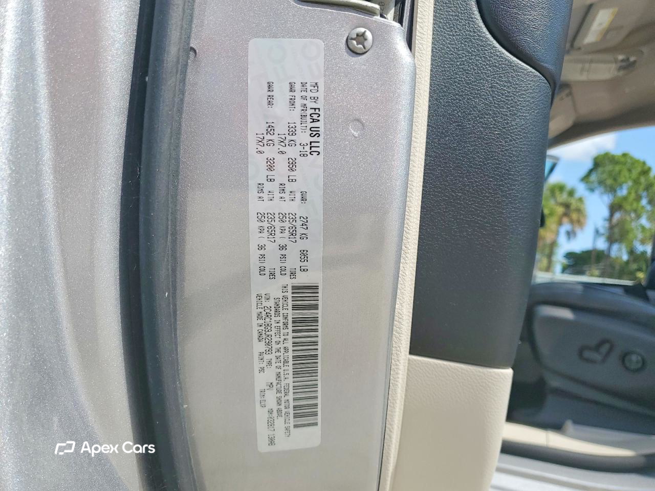 Chrysler Pacifica 2018