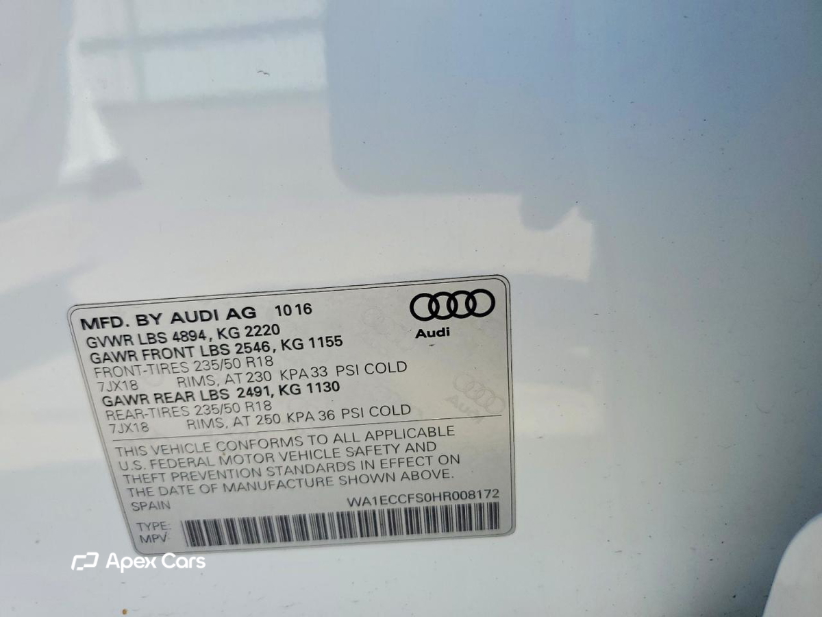 Audi Q3 2017