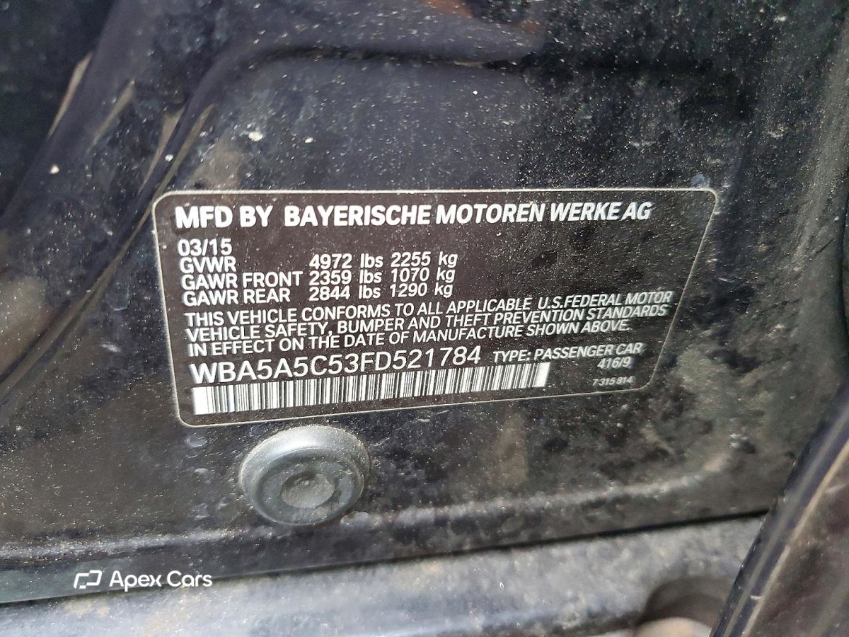 BMW Series 5 2015
