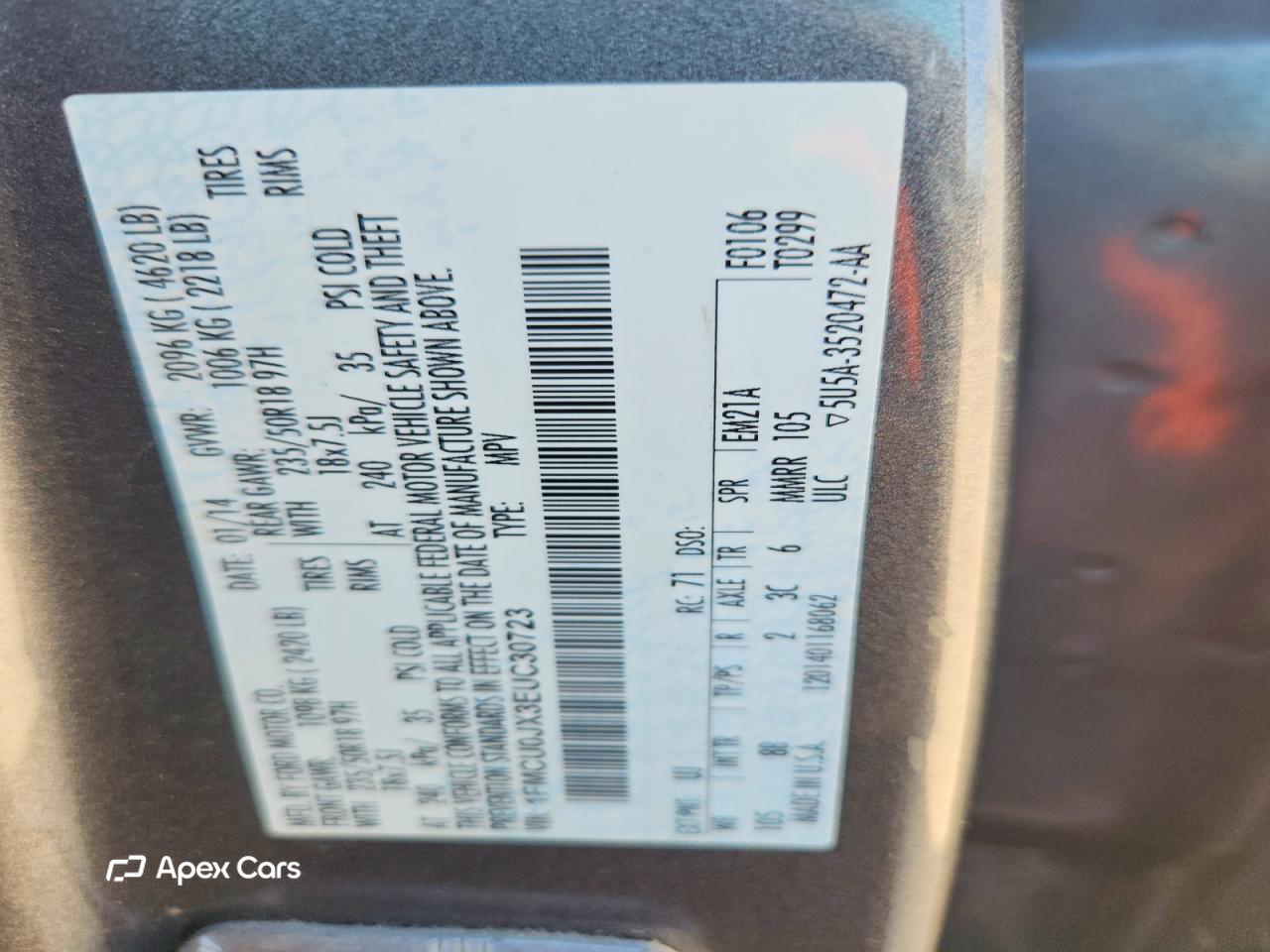 Ford Escape 2014